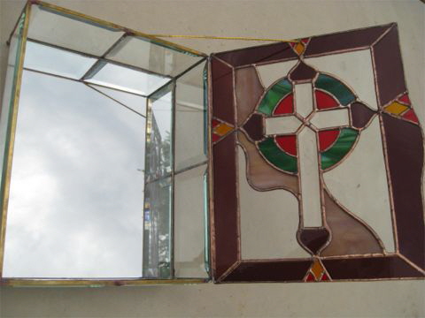 Glass Book Case