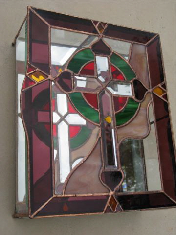 Stained Glass Book Case
